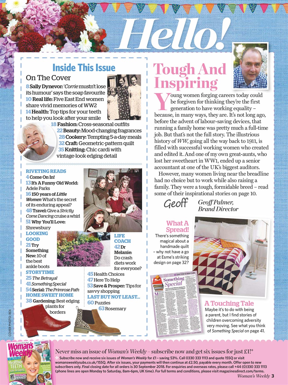 Woman's Weekly Preview Pages