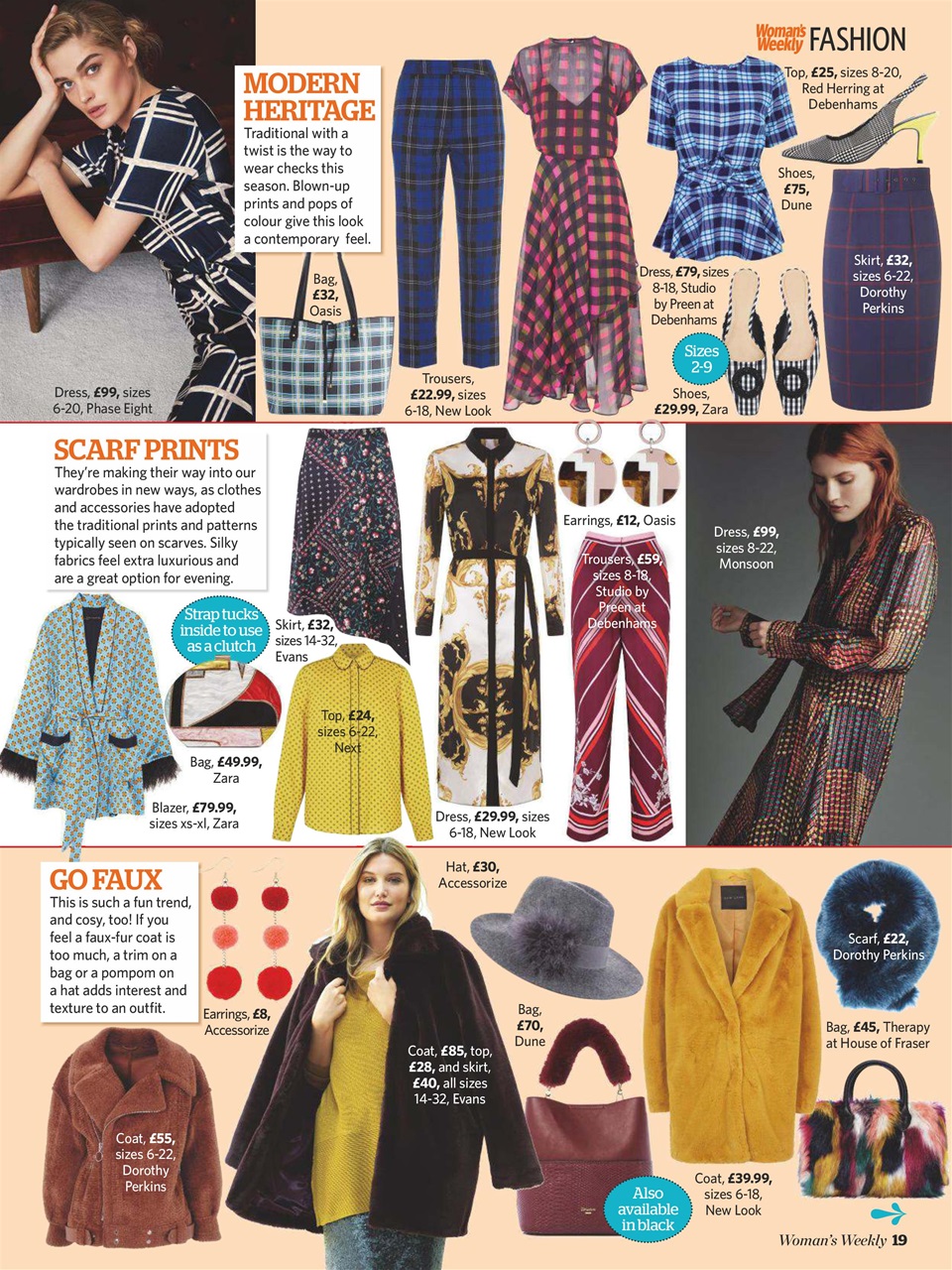 Woman's Weekly Preview Pages
