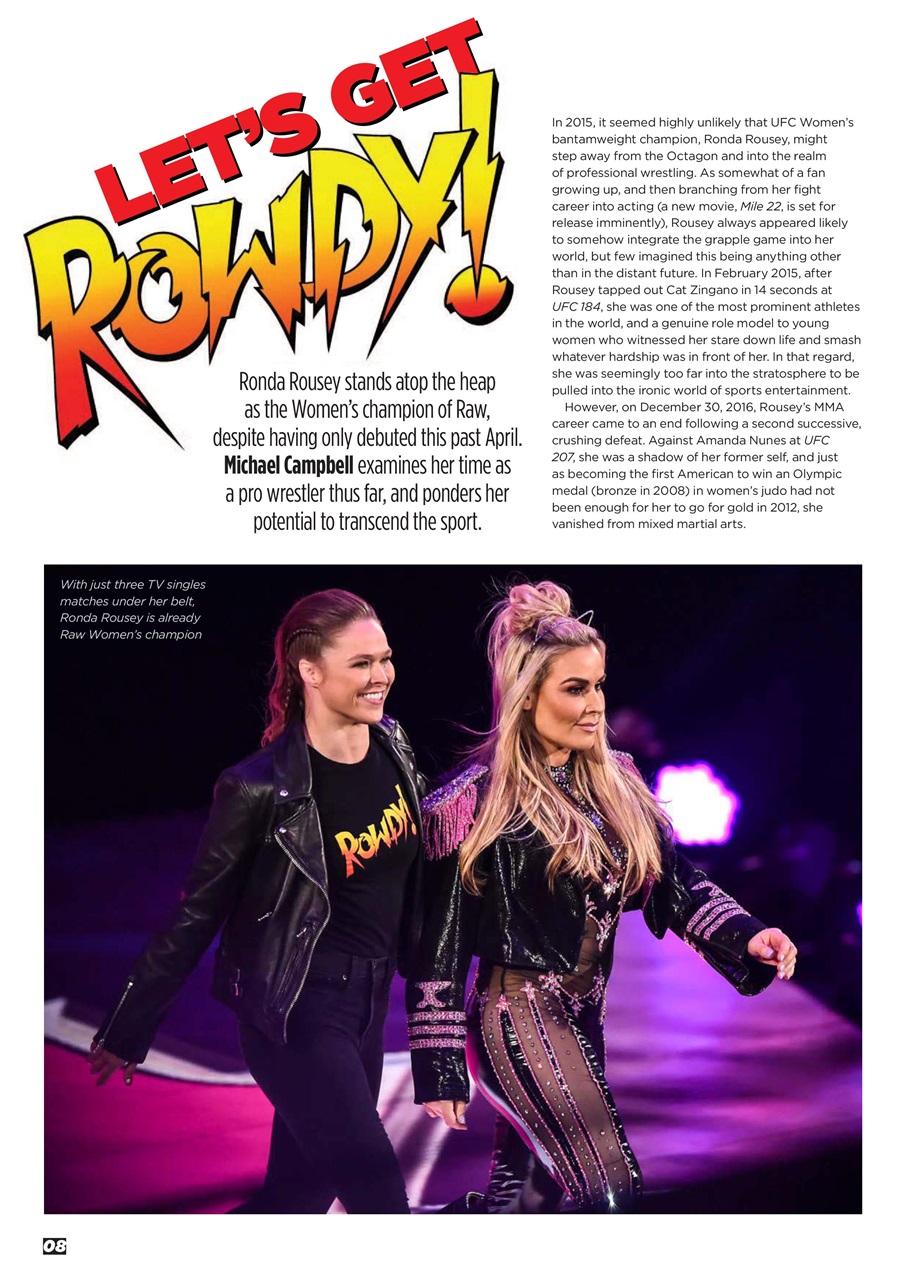 Wrestletalk Magazine Preview Pages
