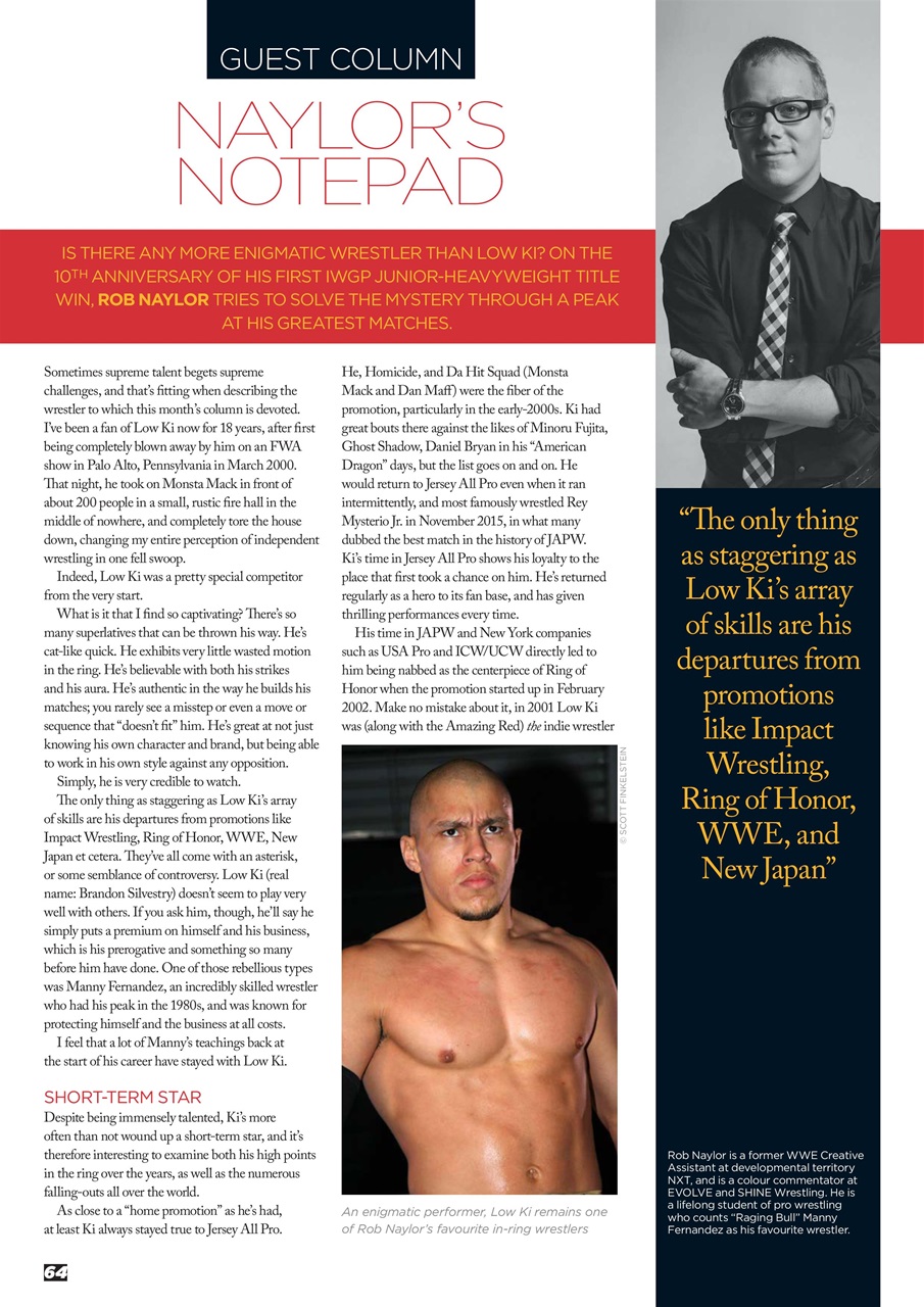 Wrestletalk Magazine Preview Pages