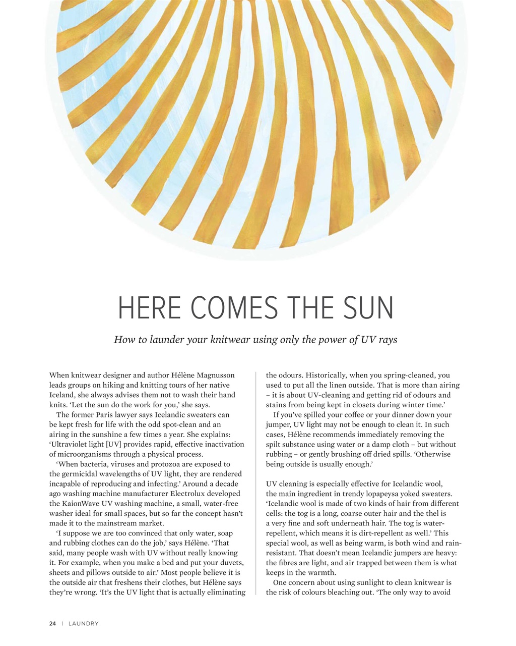 Laundry Preview Pages