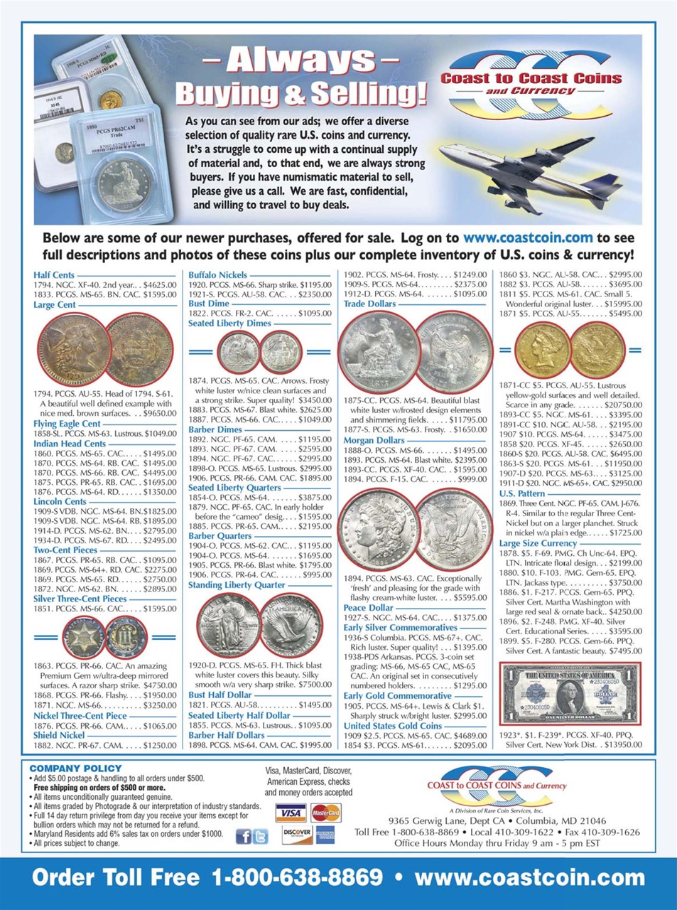 COINage Magazine Preview Pages