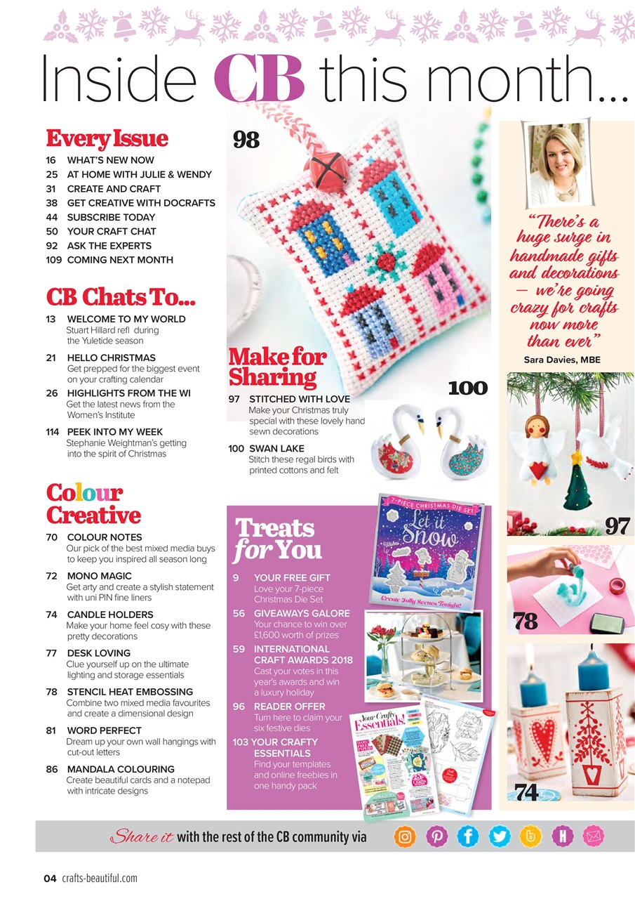 Crafts Beautiful Preview Pages