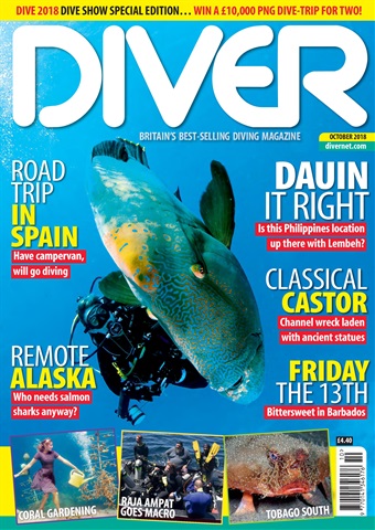 DIVER issue OCTOBER 2018