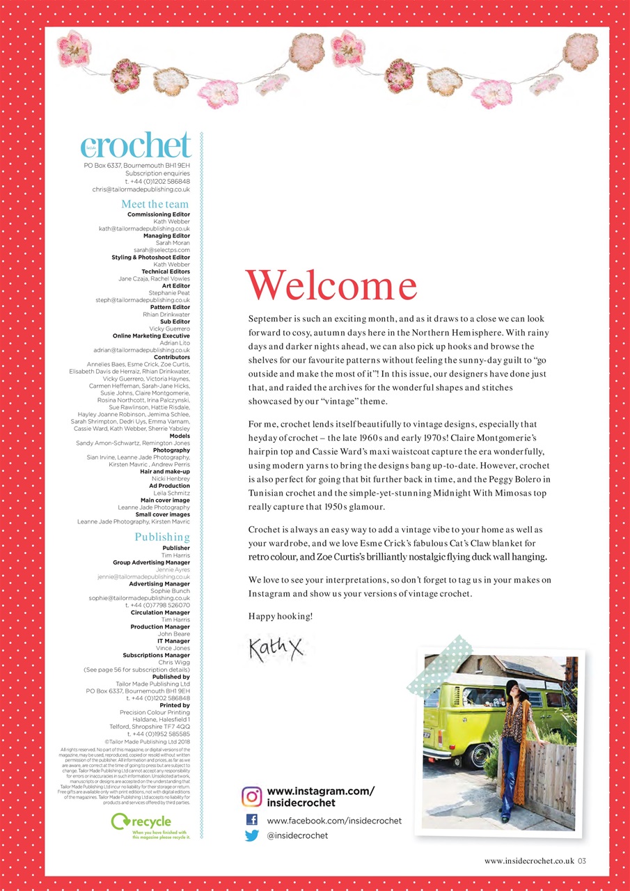 Inside Crochet Preview Pages