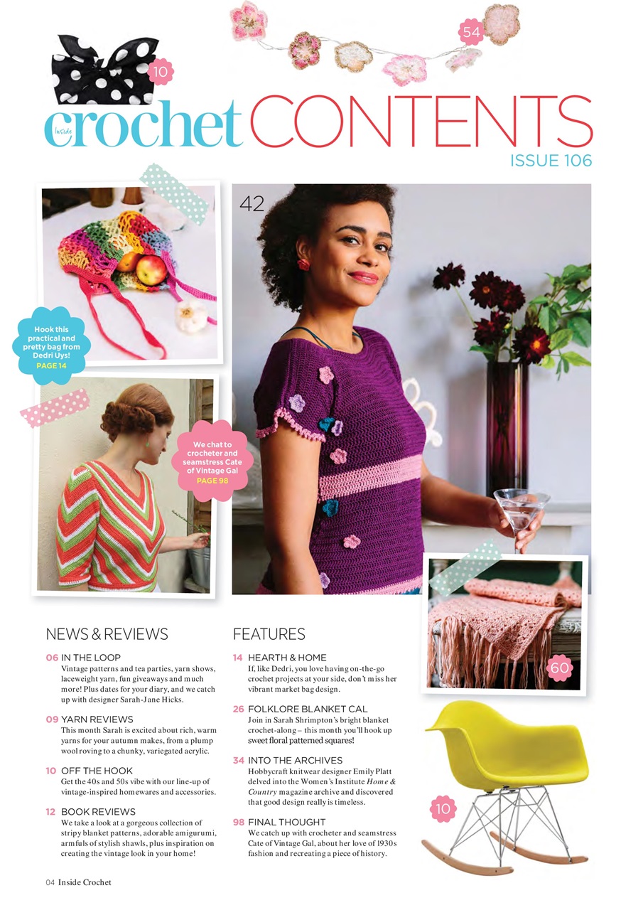 Inside Crochet Preview Pages