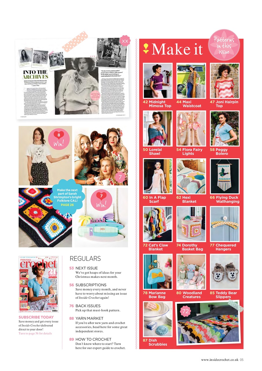 Inside Crochet Preview Pages