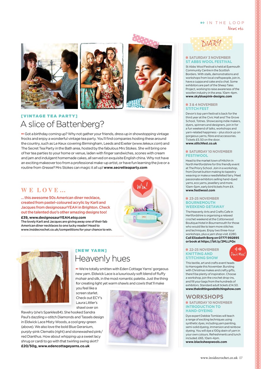 Inside Crochet Preview Pages