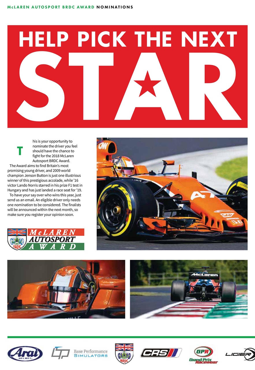Autosport Preview Pages