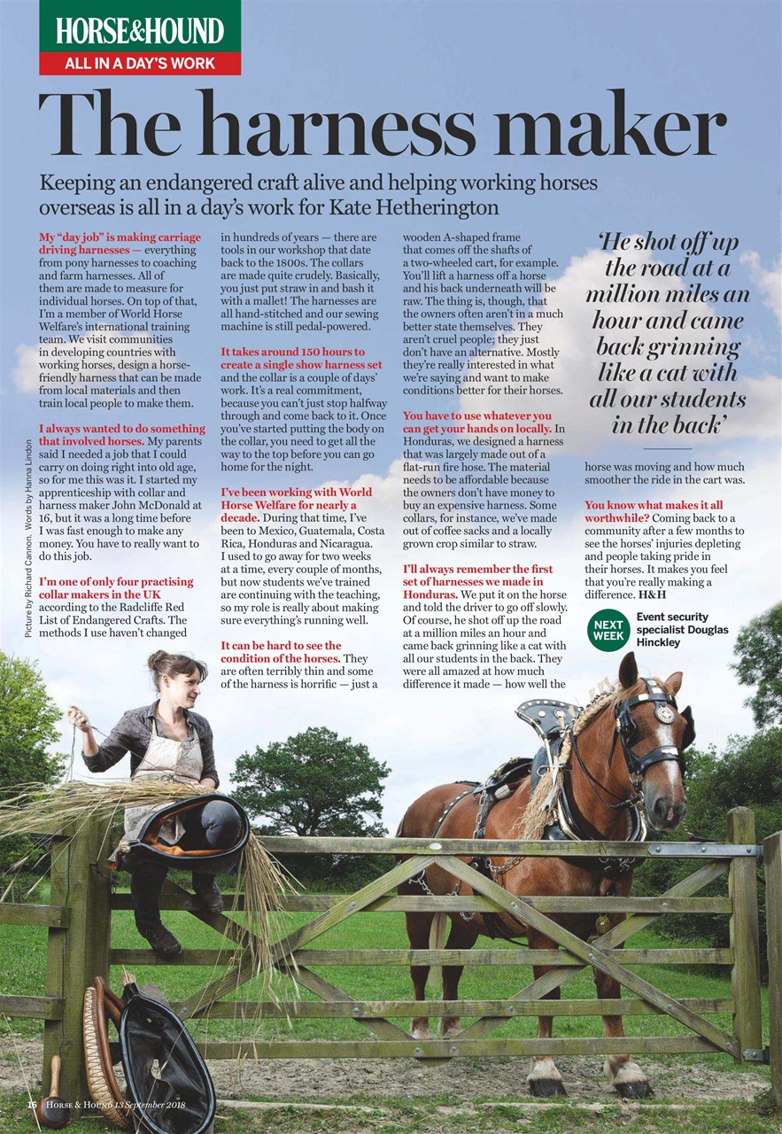 Horse & Hound Preview Pages