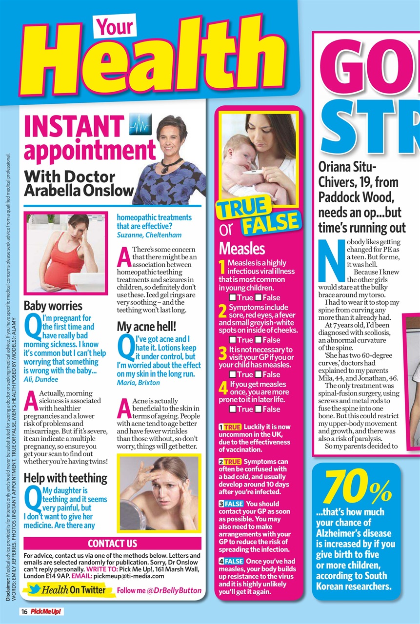 Pick Me Up Preview Pages
