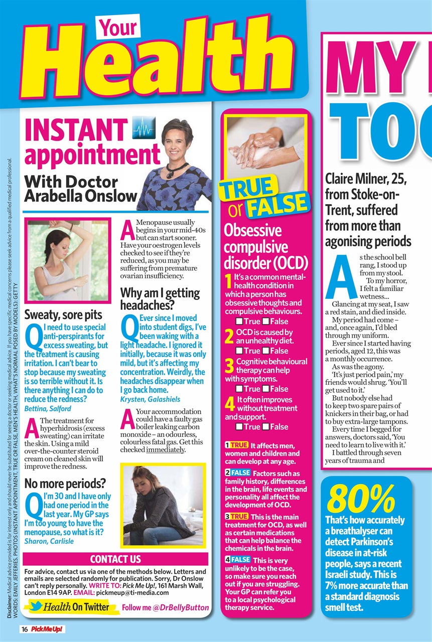 Pick Me Up Preview Pages