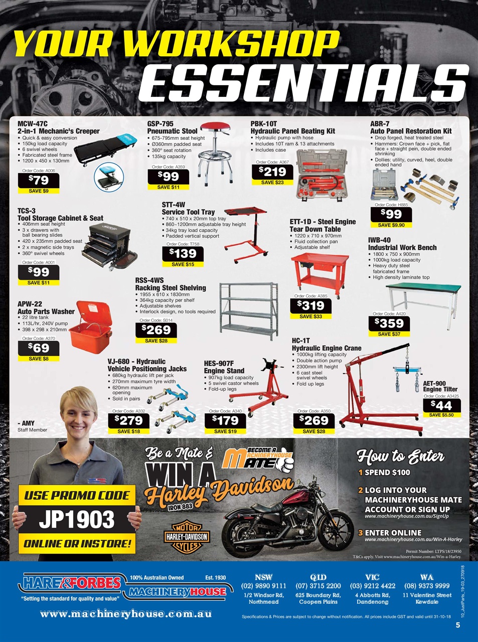 JUST PARTS Preview Pages