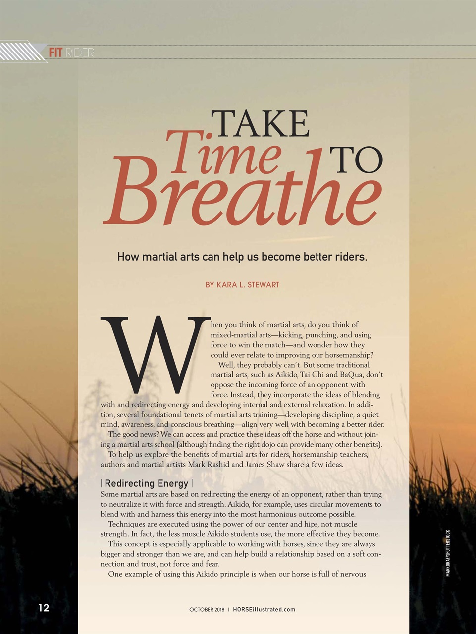 Horse Illustrated Magazine Preview Pages