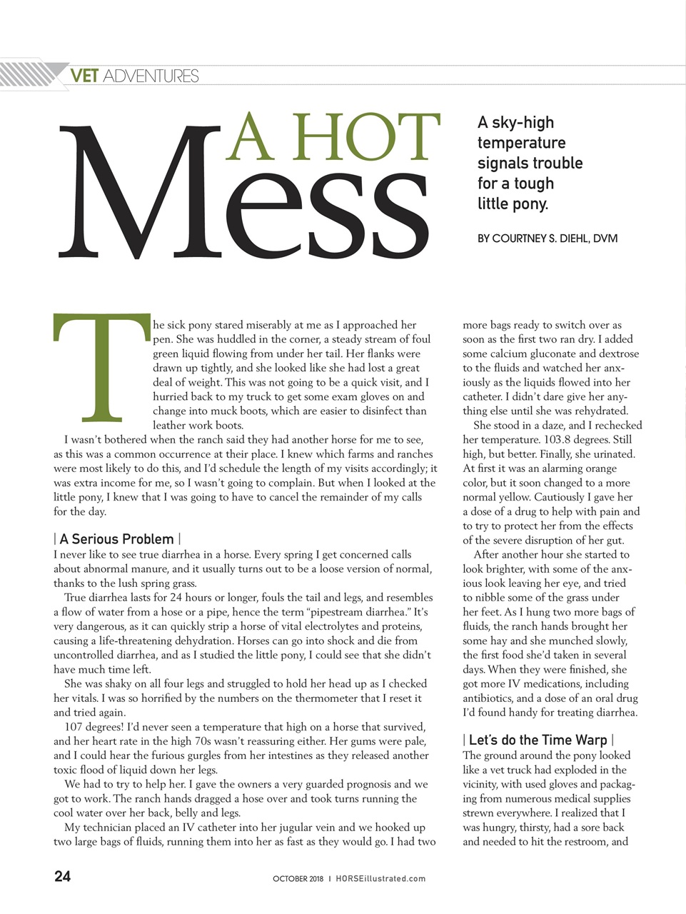 Horse Illustrated Magazine Preview Pages