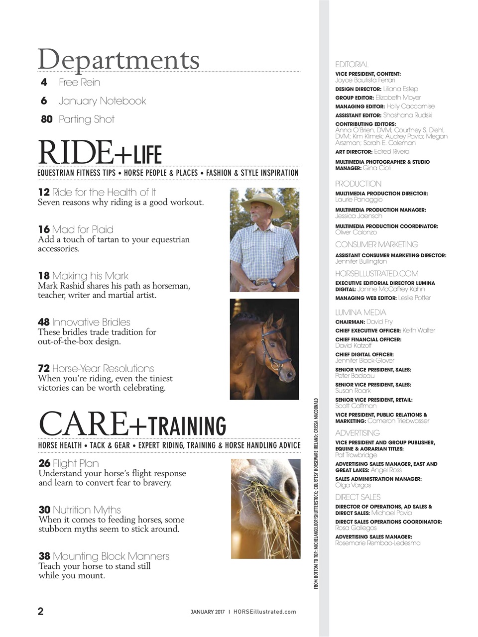 Horse Illustrated Magazine Preview Pages