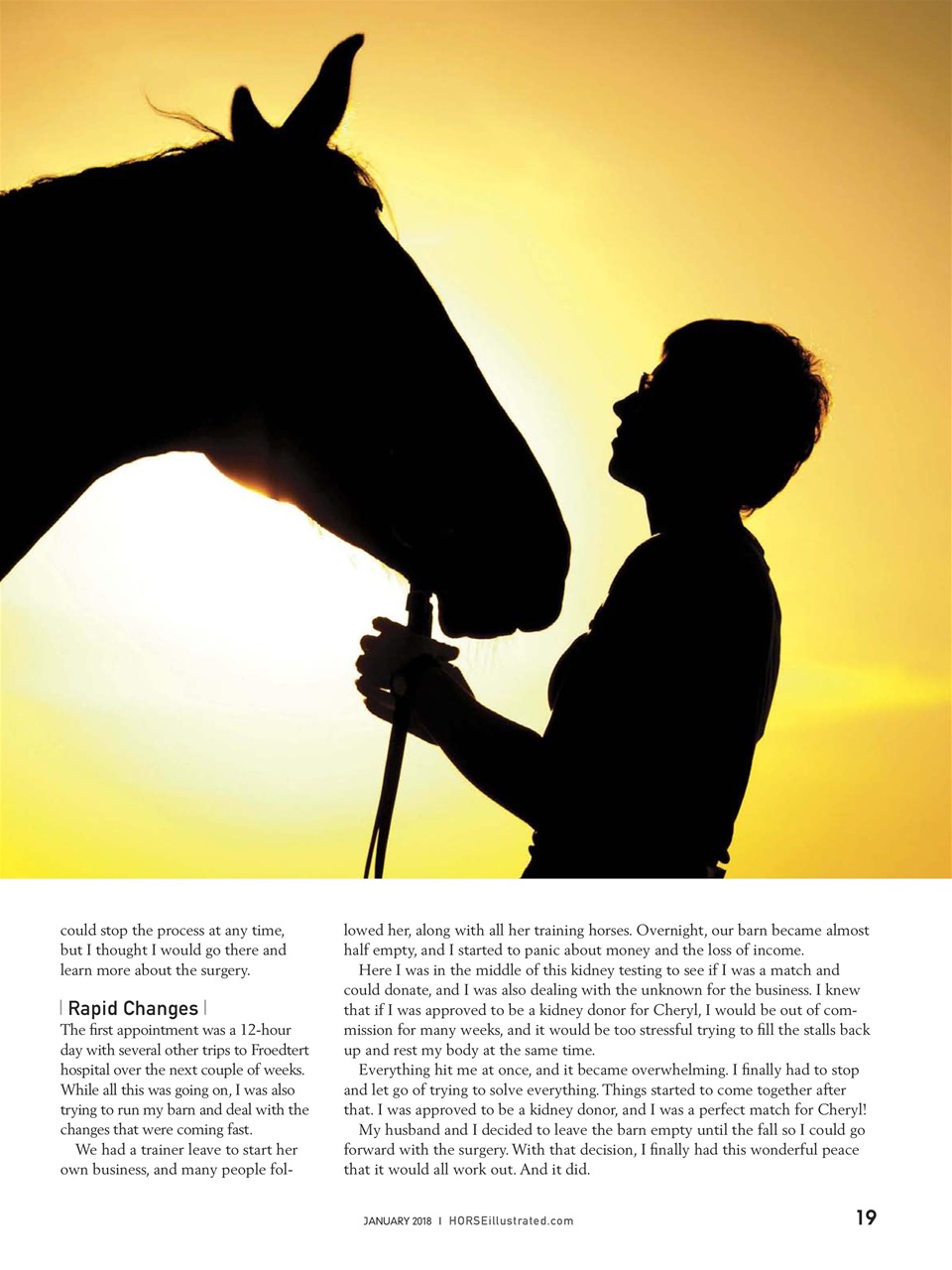 Horse Illustrated Magazine Preview Pages
