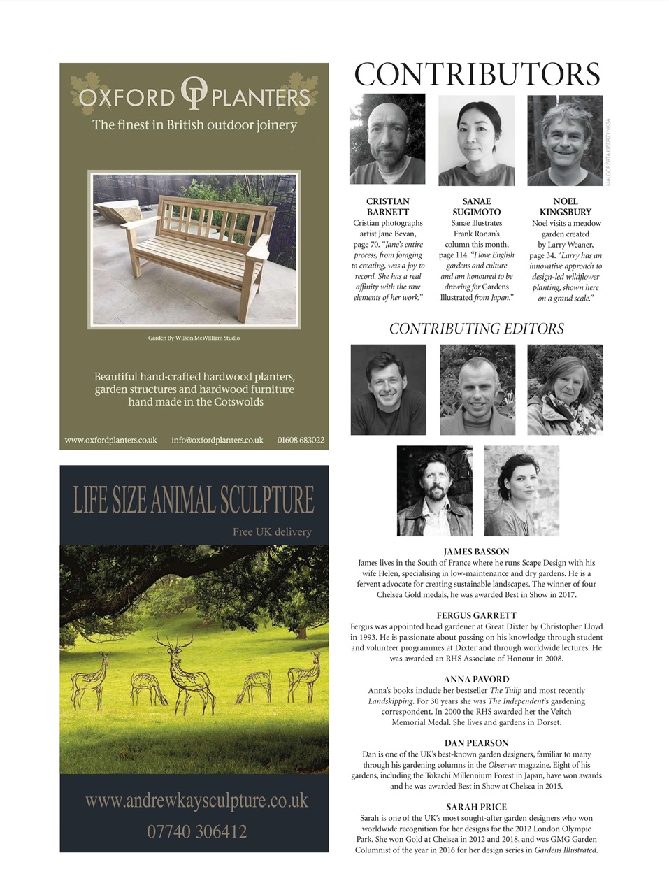 Gardens Illustrated Preview Pages