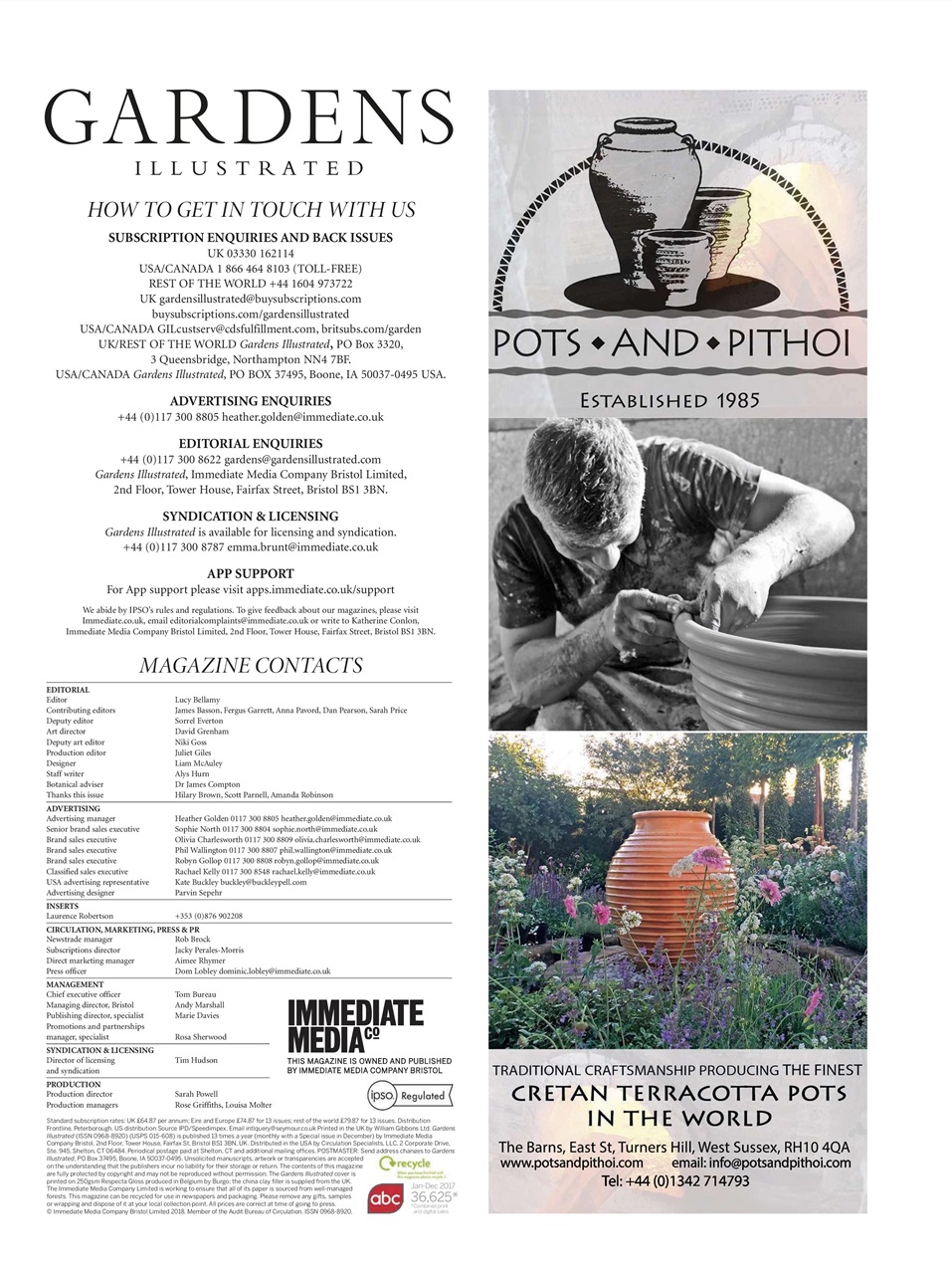 Gardens Illustrated Preview Pages