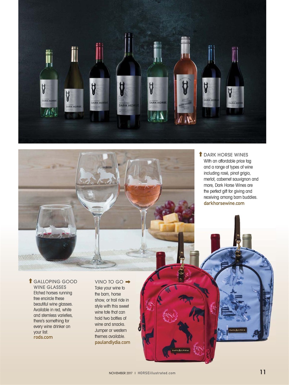 Horse Illustrated Magazine Preview Pages