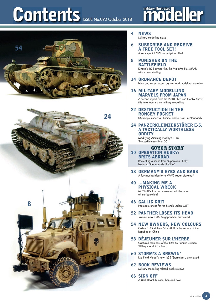 MIM: AFV Edition Preview Pages