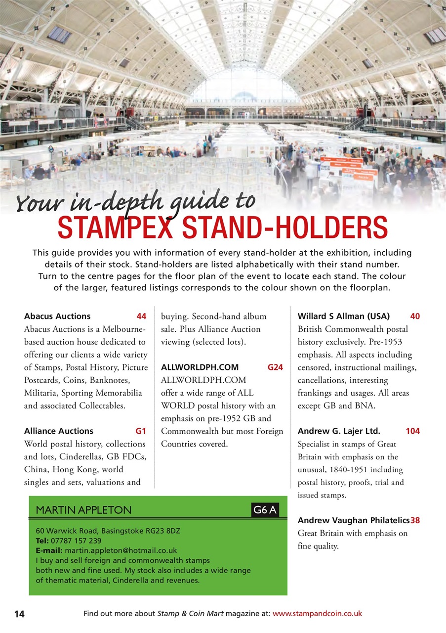 Stamp Collector Preview Pages