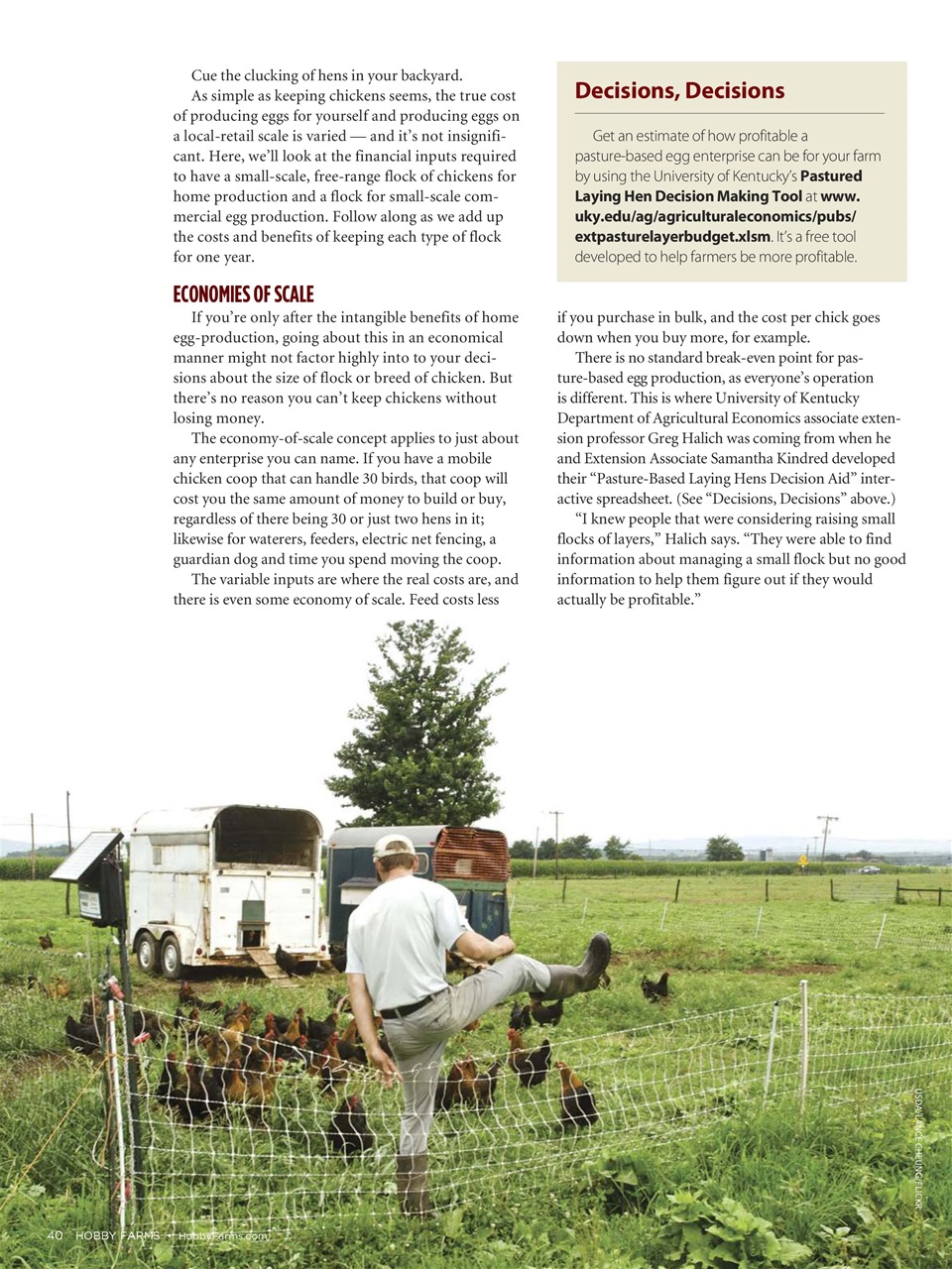 Hobby Farms Magazine Preview Pages