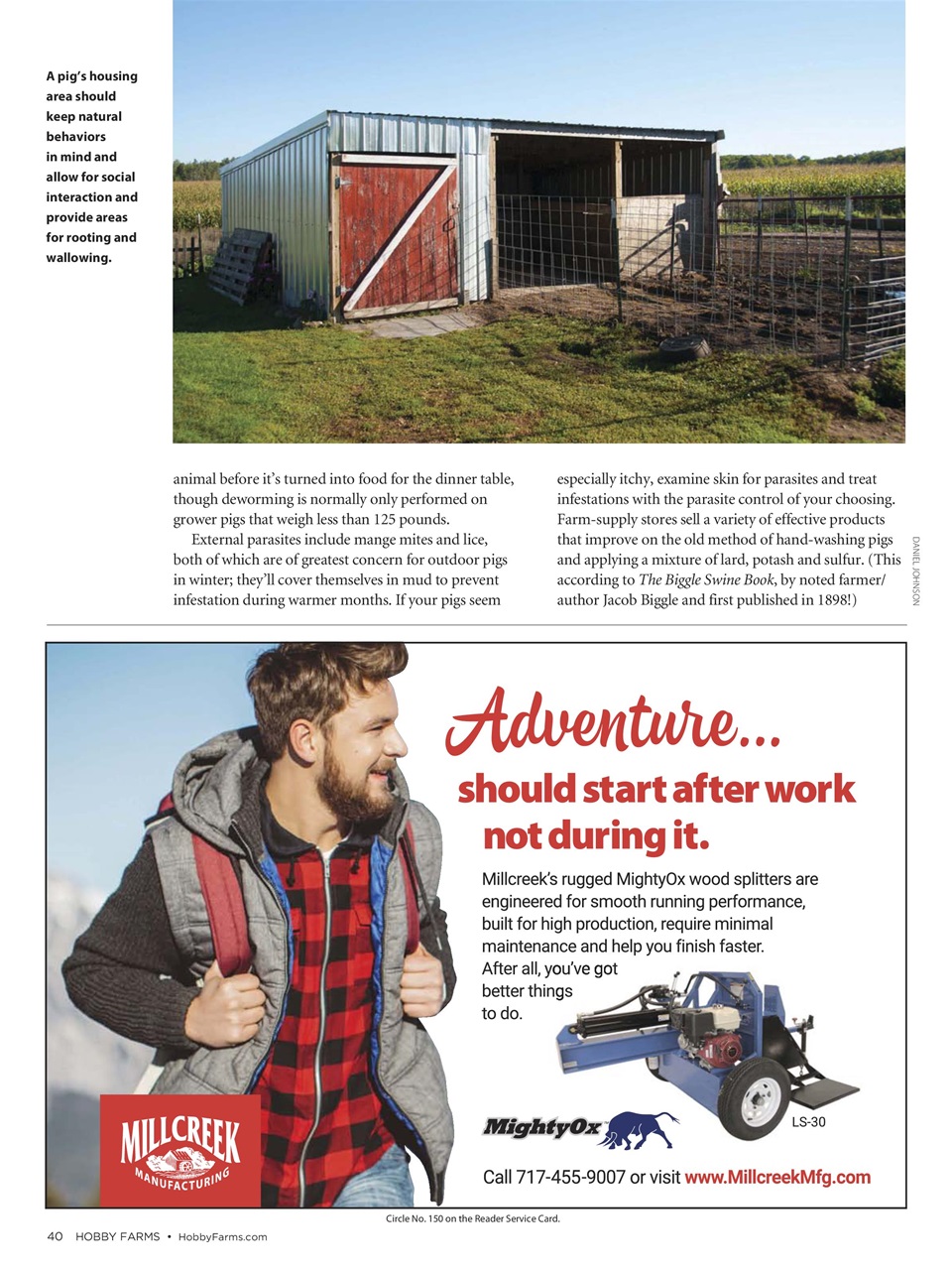 Hobby Farms Magazine Preview Pages