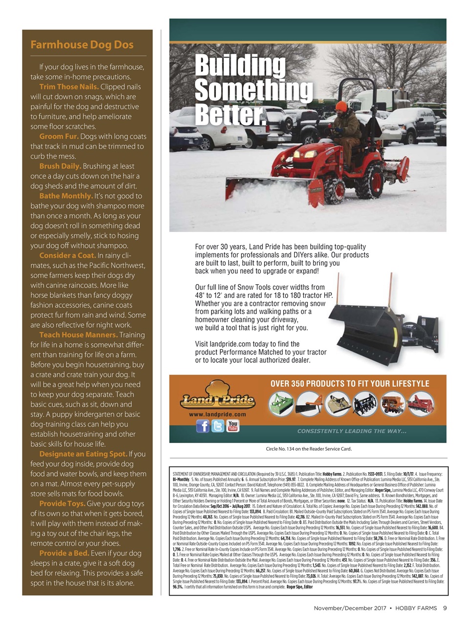 Hobby Farms Magazine Preview Pages