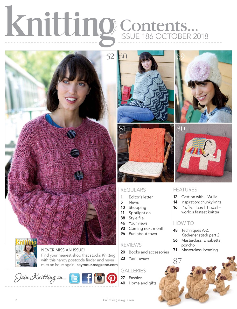 Knitting Preview Pages