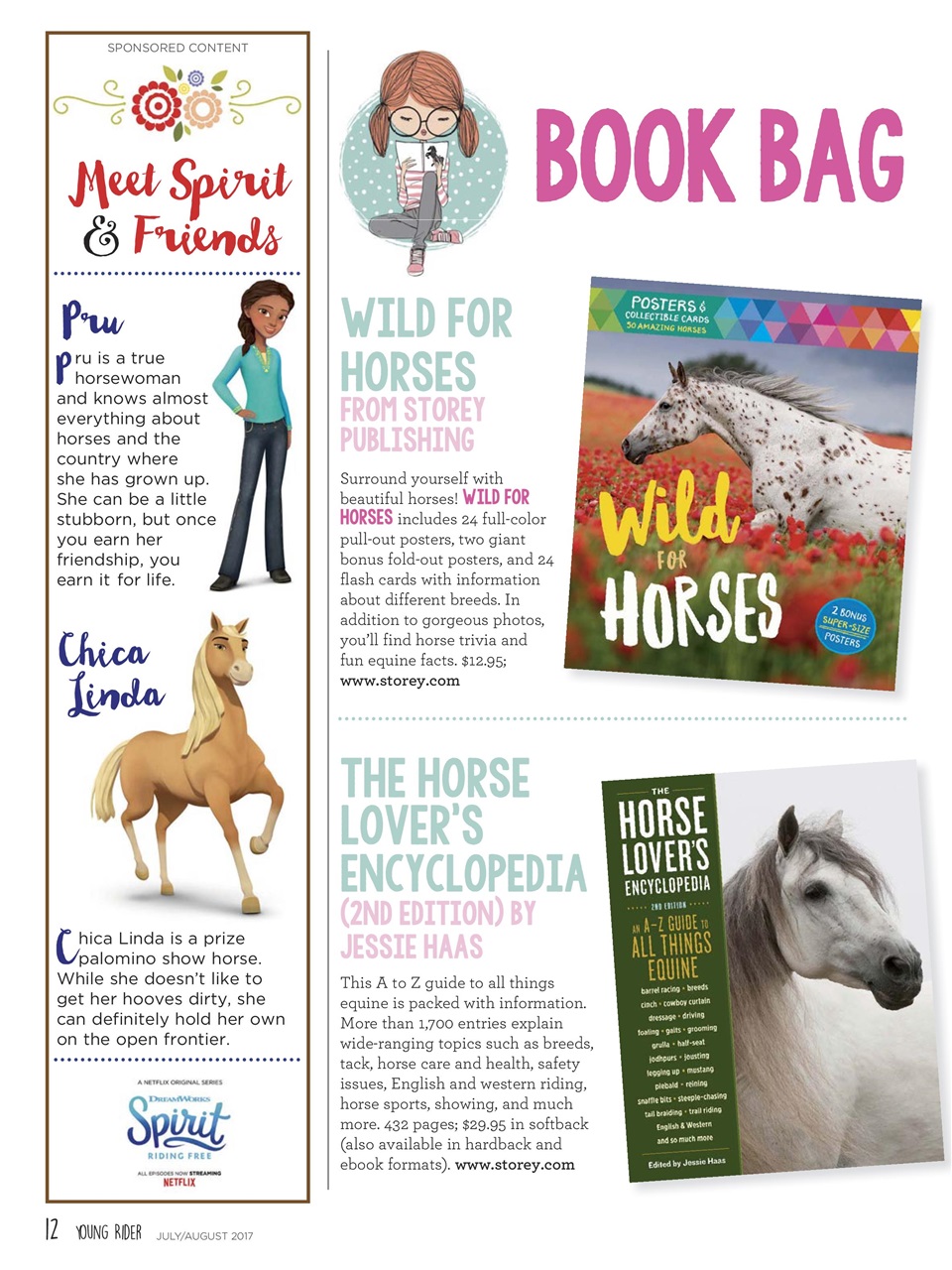 Young Rider Magazine Preview Pages