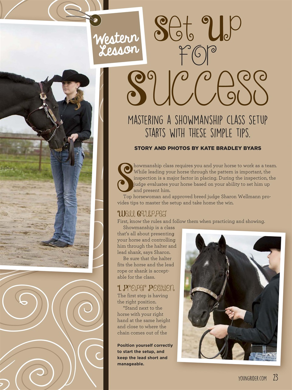 Young Rider Magazine Preview Pages