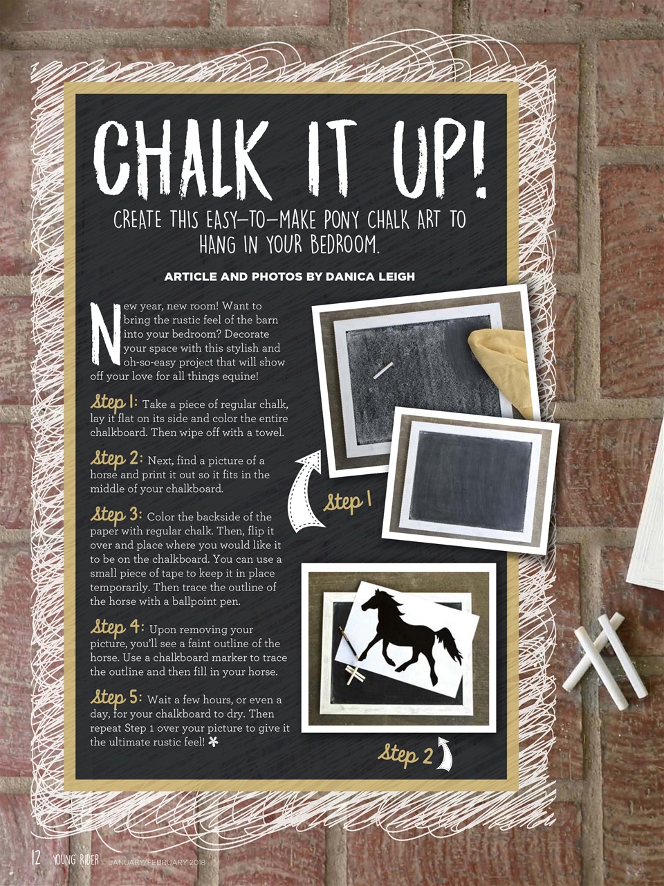 Young Rider Magazine Preview Pages