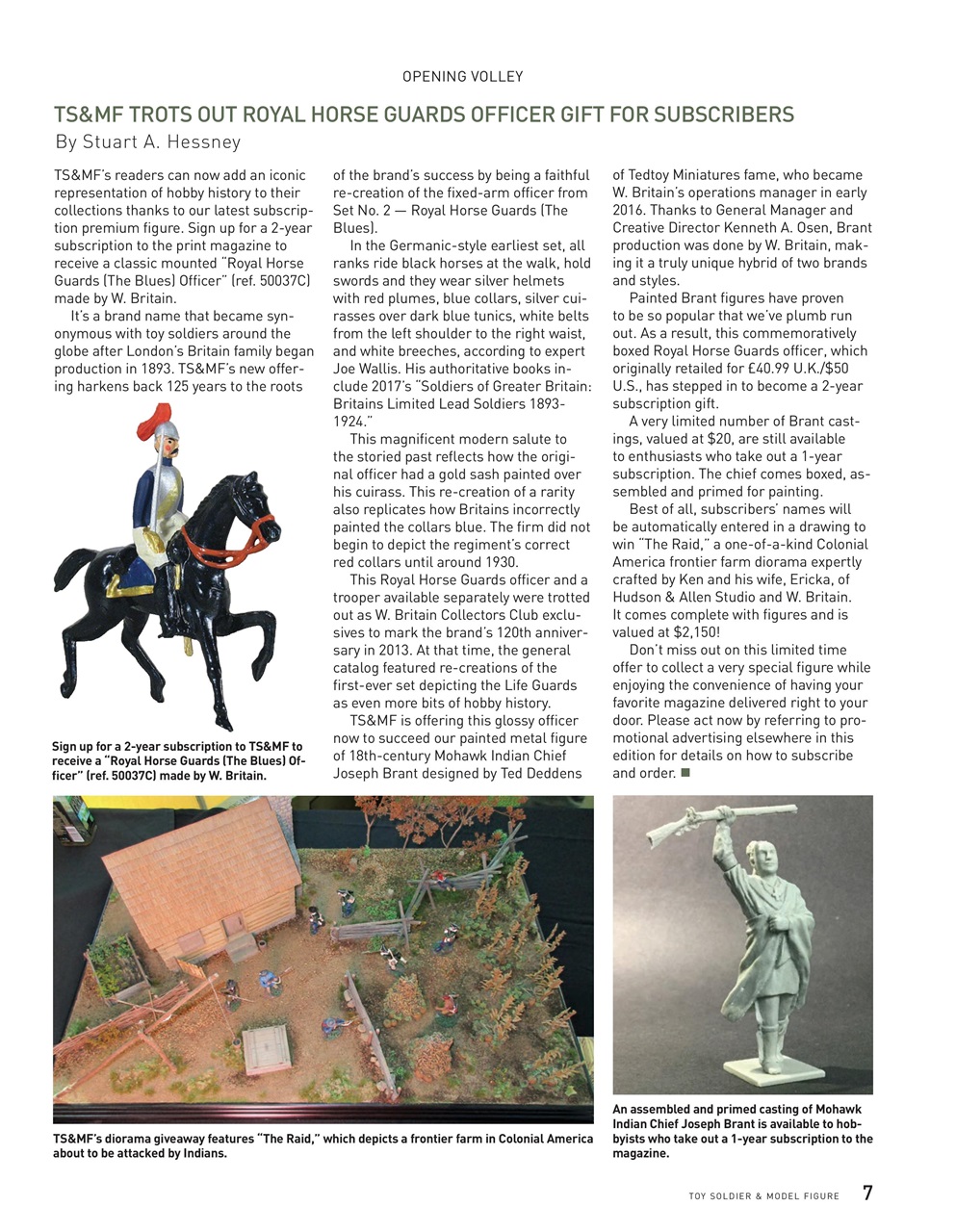 Toy Soldier & Model Figure Preview Pages