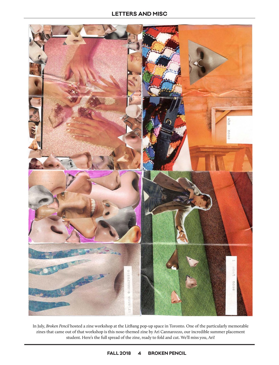 Broken Pencil Preview Pages