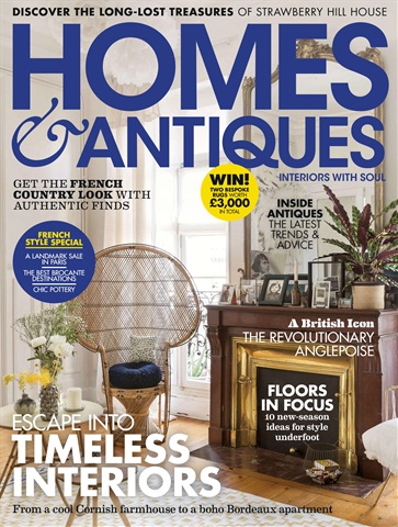Homes & Antiques Magazine issue October 2018