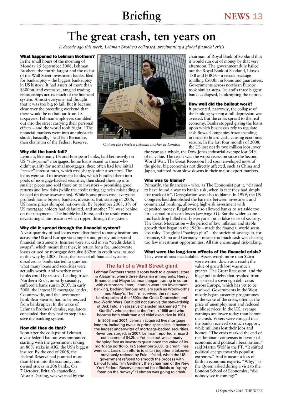 The Week Preview Pages