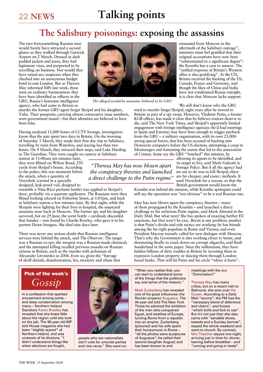 The Week Preview Pages