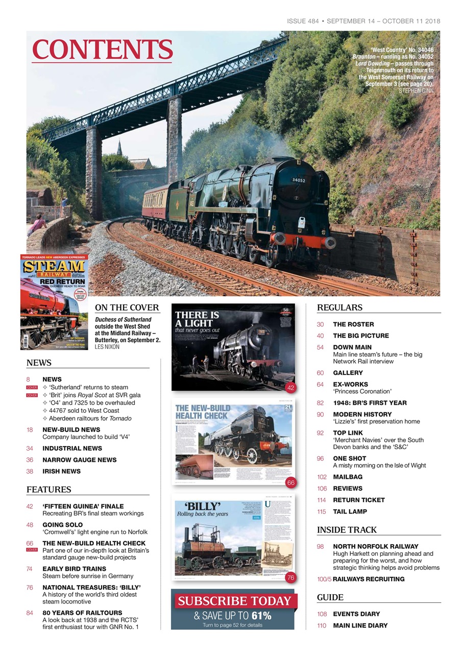 Steam Railway Preview Pages