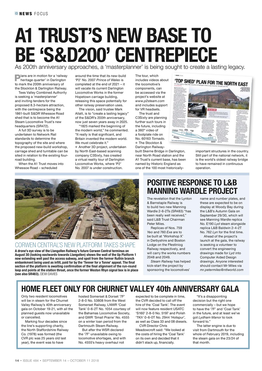 Steam Railway Preview Pages