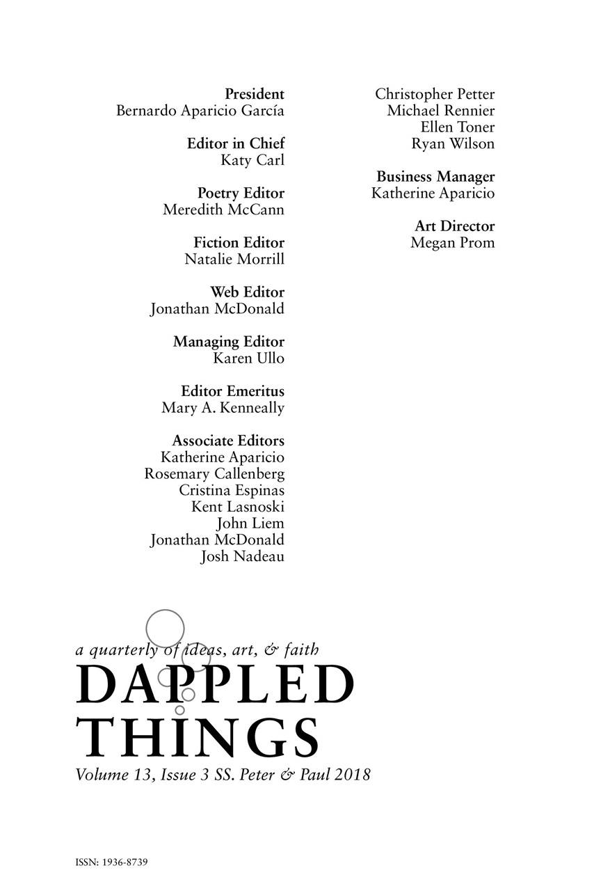 Dappled Things Preview Pages