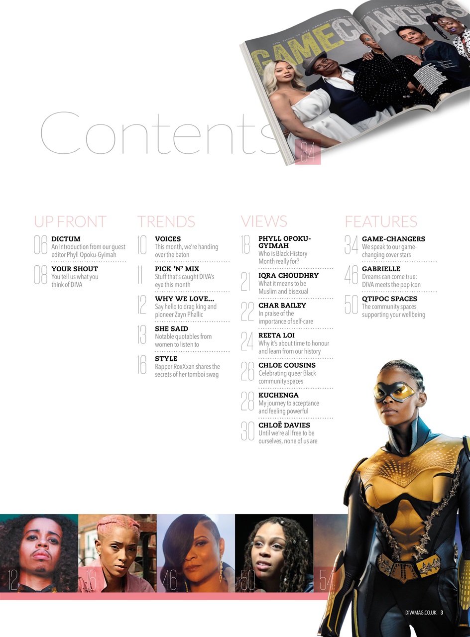 DIVA Magazine Preview Pages