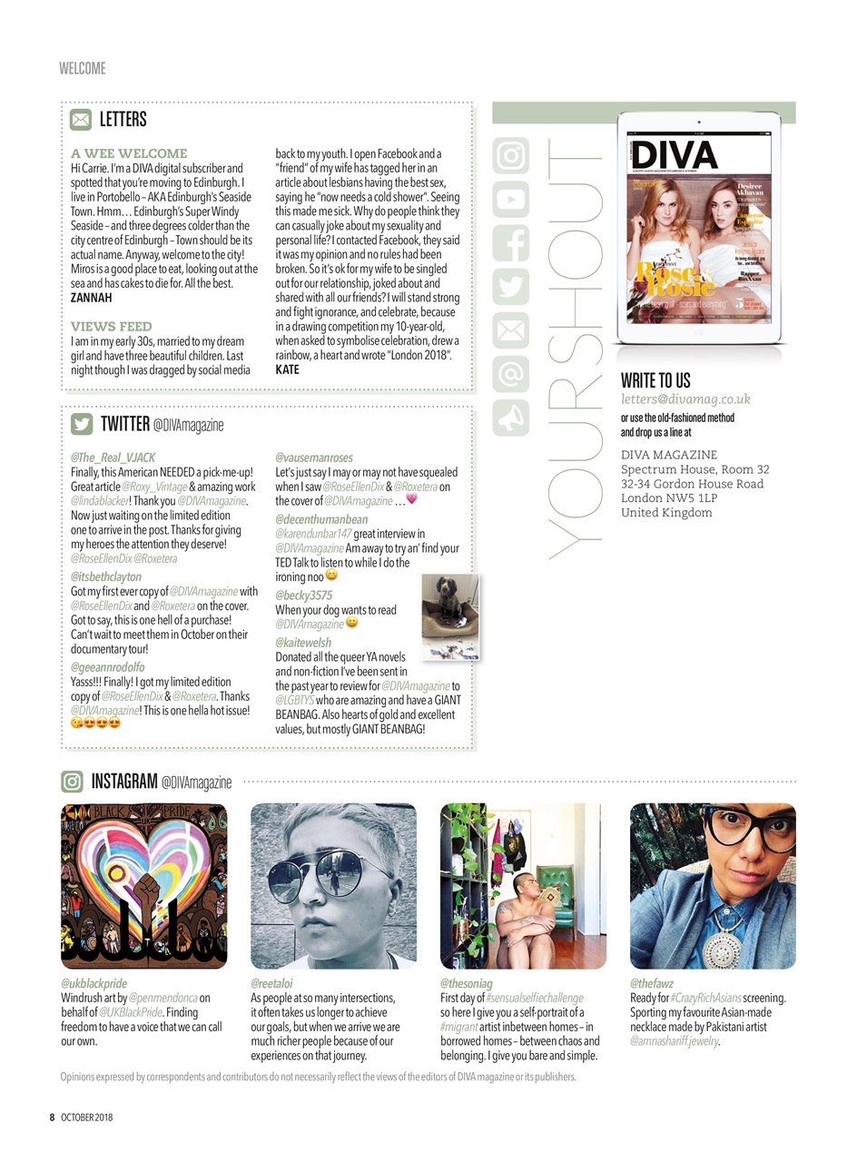 DIVA Magazine Preview Pages