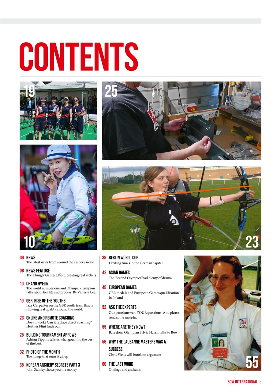 Bow International Preview Pages