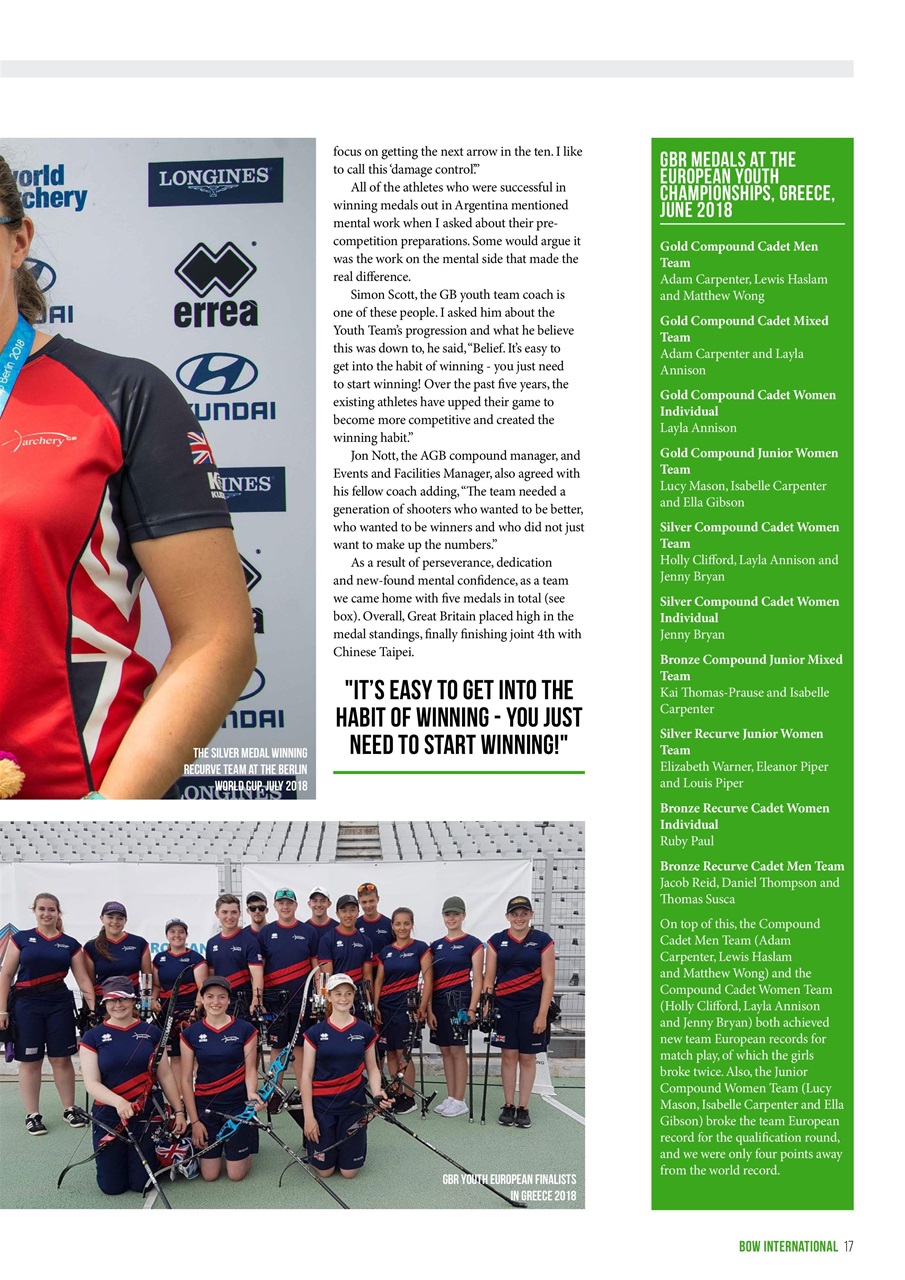 Bow International Preview Pages