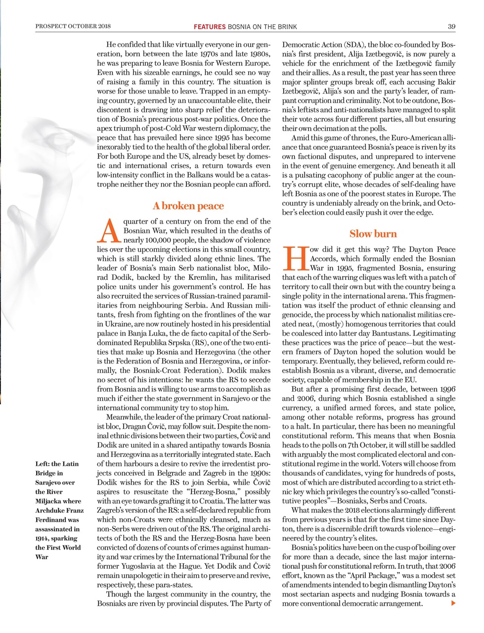 Prospect Magazine Preview Pages