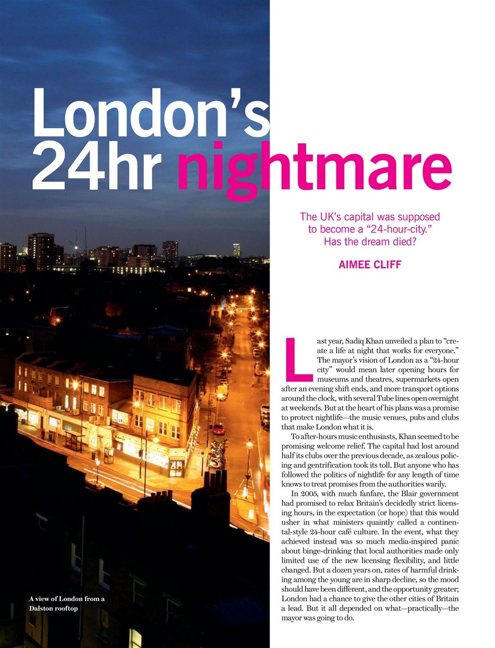 Prospect Magazine Preview Pages