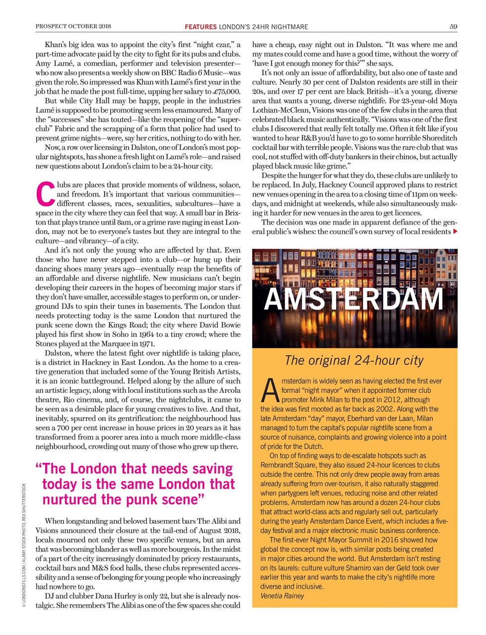 Prospect Magazine Preview Pages