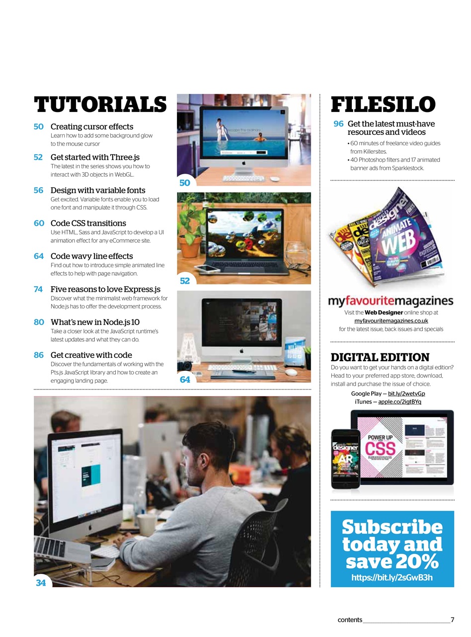 Web Designer Preview Pages