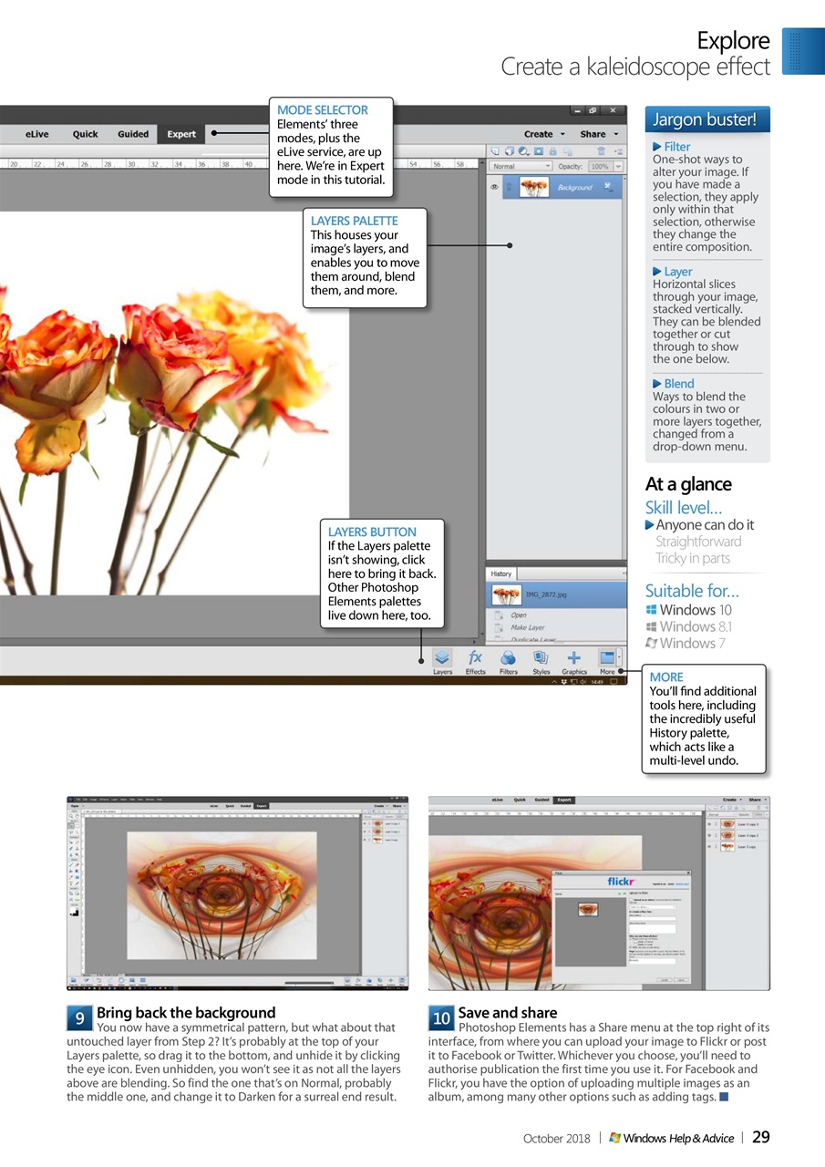 Windows Help & Advice Preview Pages